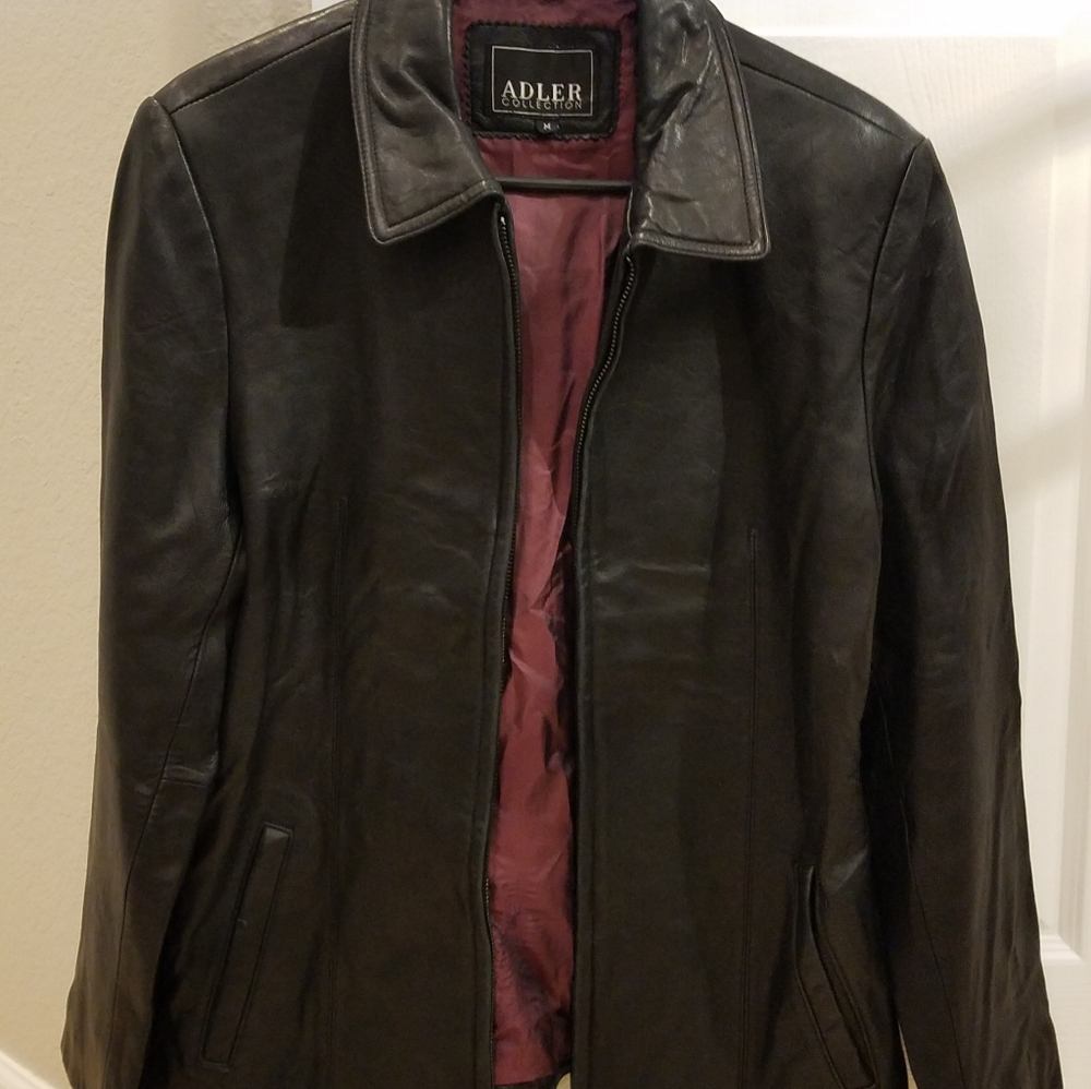 ADLER LAMBS SKIN LEATHER JACKET